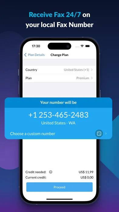 Fax.Plus - Receive & Send Fax screenshot 3