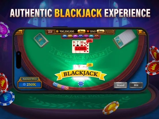 Texas Holdem Poker & Blackjack screenshot 2