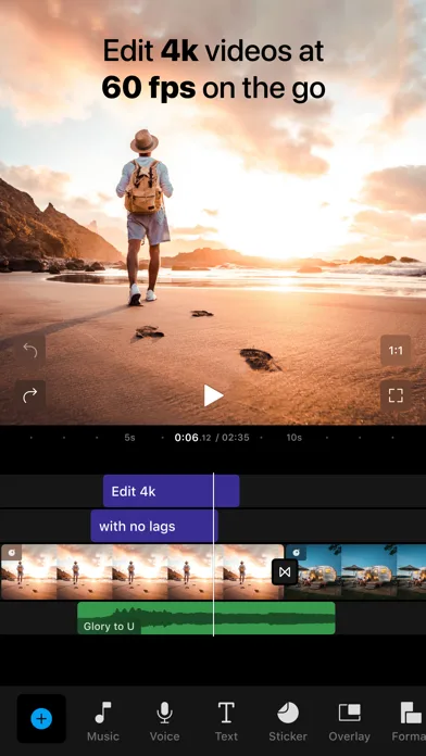 Filmr - Pro Video Editor screenshot 2