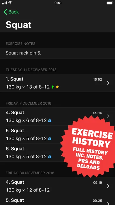 HeavySet - Gym Workout Log screenshot 3