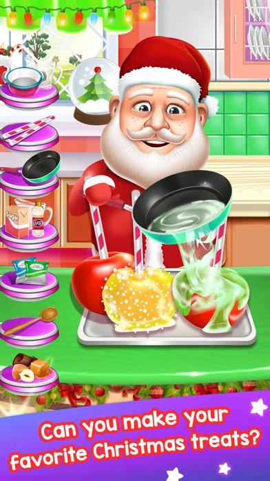Santa Food Maker Cooking Kid Games (Girl Boy) screenshot 2