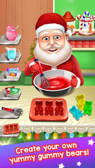 Santa Food Maker Cooking Kid Games (Girl Boy) screenshot 3