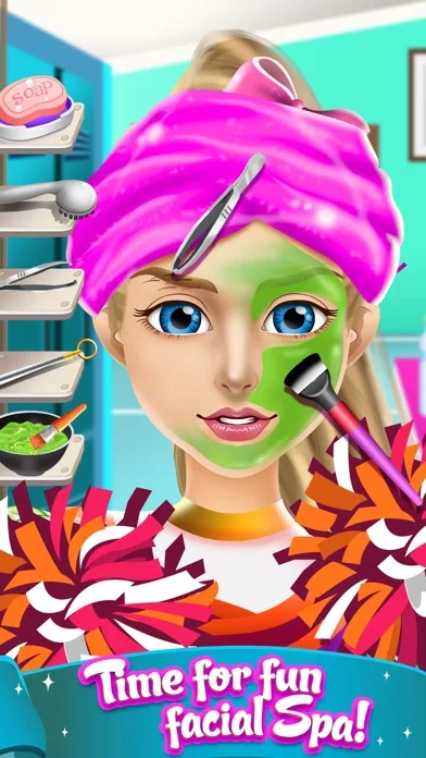 Kids Salon Spa Makeover Games (Girls & Boys) screenshot 1