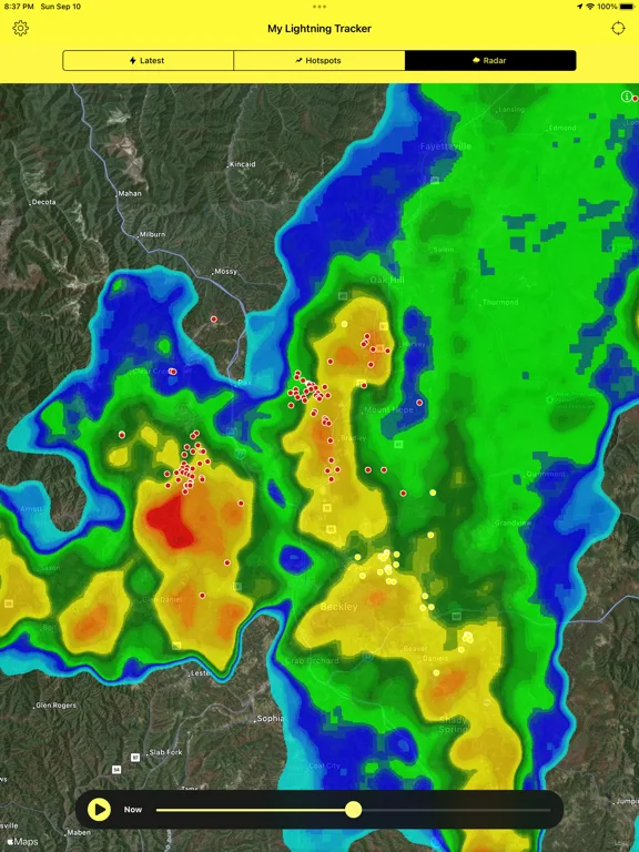My Lightning Tracker & Alerts screenshot 5