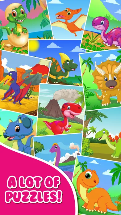 Dinosaur Jigsaw Puzzle Games. screenshot 2