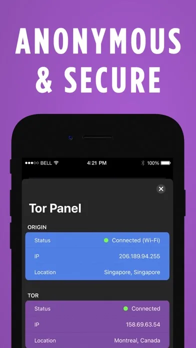 TOR Browser: OrNET Onion + VPN screenshot 3