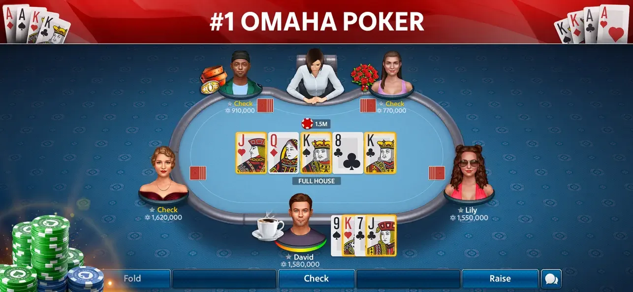 Omaha Poker: Pokerist screenshot 1