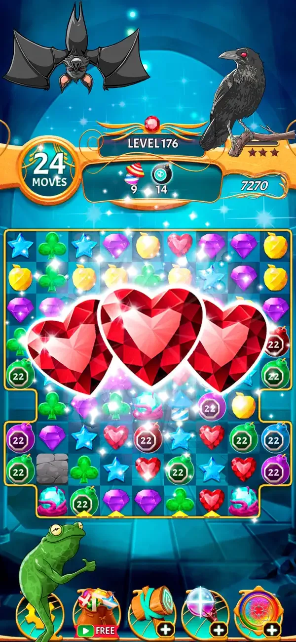 Match 3 Magic Jewels screenshot 1