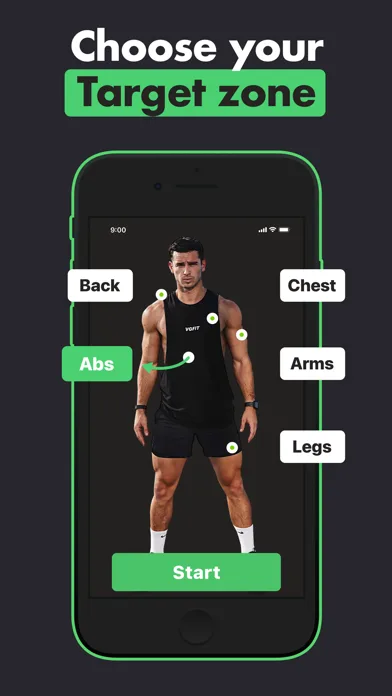 VG Fit: Bodyweight Workouts screenshot 1