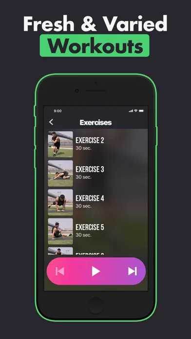 VG Fit: Bodyweight Workouts screenshot 4