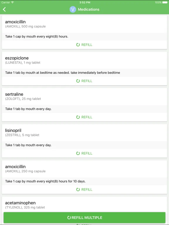 Texas Health MyChart screenshot 3