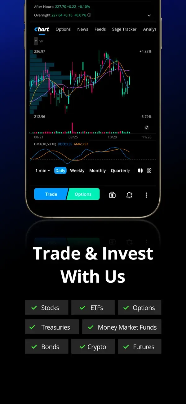Webull: Investing & Trading screenshot 1