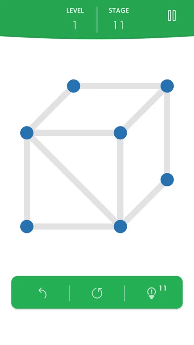 1LINE one-stroke puzzle game screenshot 3