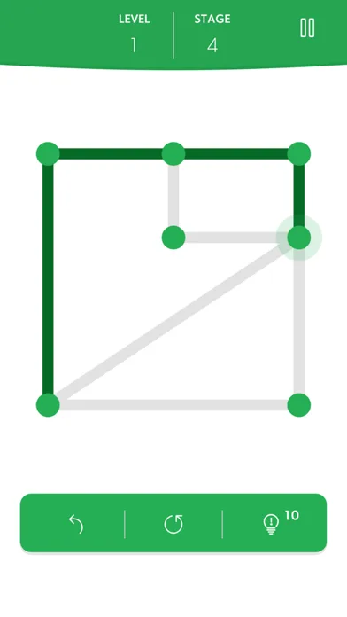 1LINE one-stroke puzzle game screenshot 5
