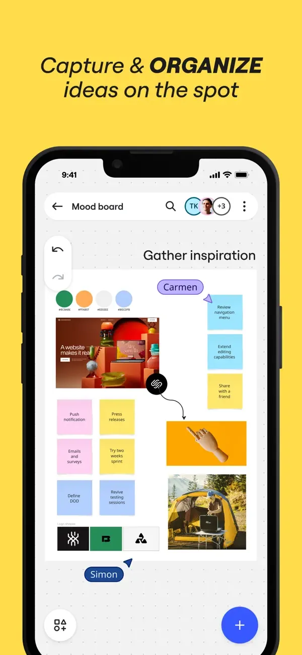 Miro: your visual workspace screenshot 1