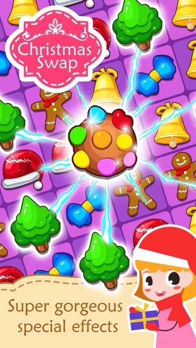 Christmas Swap - Match 3 games screenshot 1