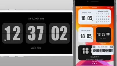 Flip Clock - digital widgets screenshot 1