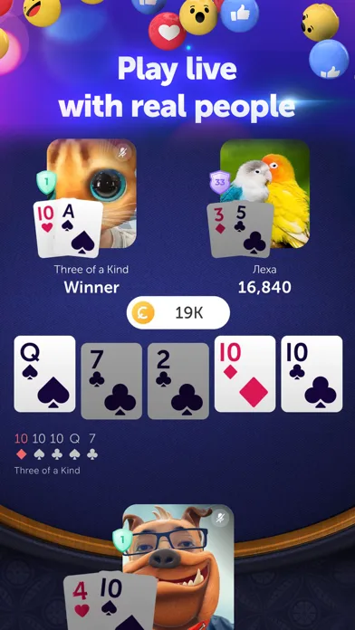 PokerUp: Social Poker screenshot 1