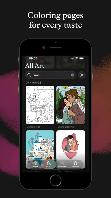 Coloring Book for Adults: Lake screenshot 4