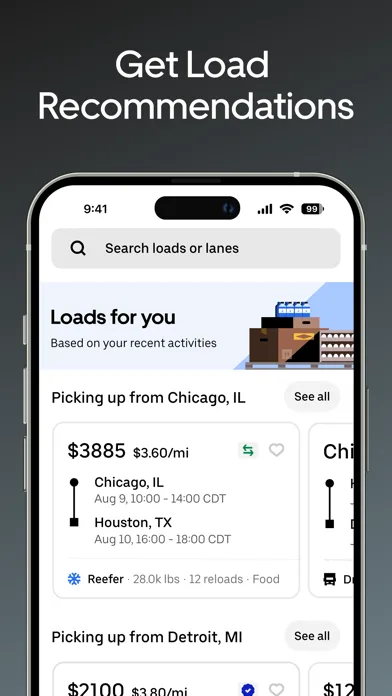 Uber Freight screenshot 2