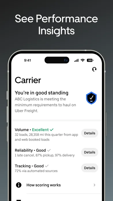 Uber Freight screenshot 5