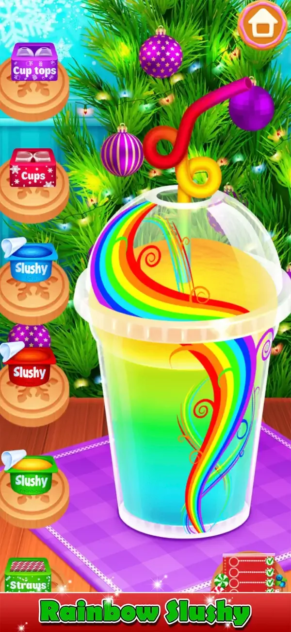 Unicorn Cooking Christmas Game screenshot 4