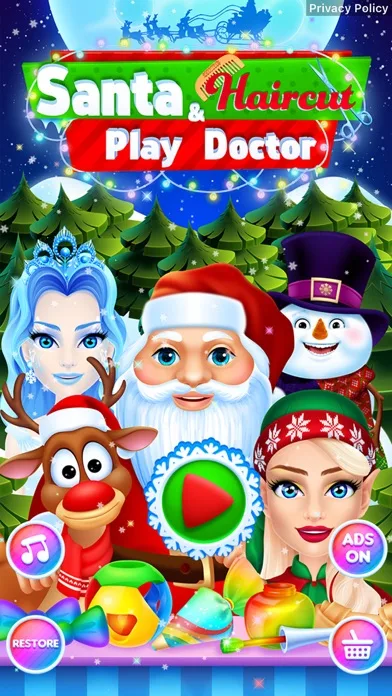 Santa Claus Hair Play Doctor screenshot 4