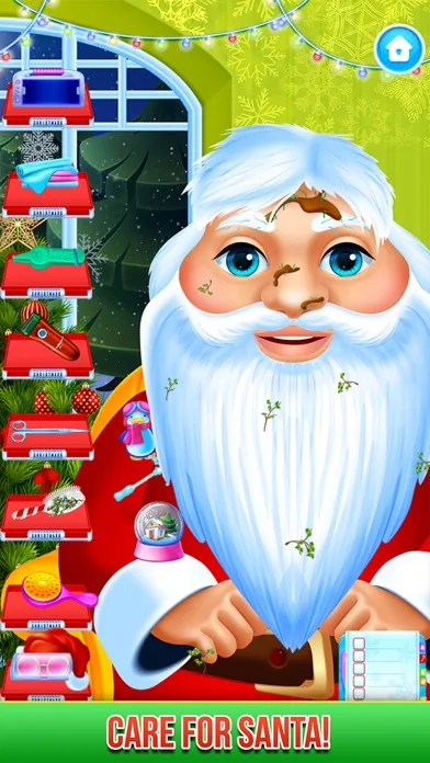 Santa Claus Hair Play Doctor screenshot 5