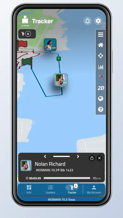 IRONMAN Tracker screenshot 4