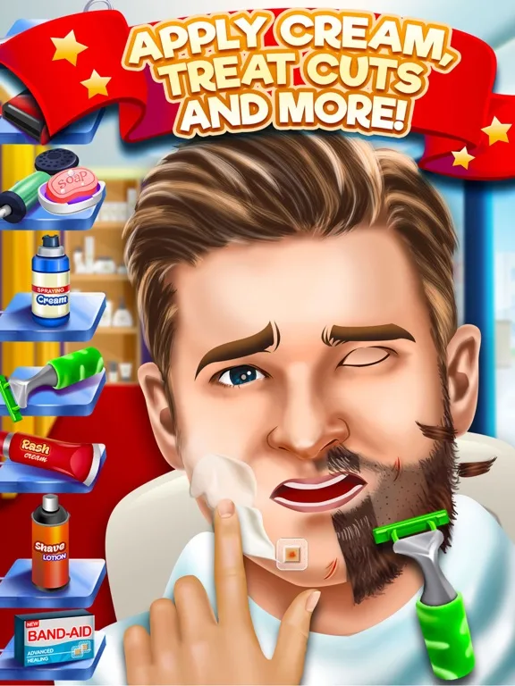 Kids Shave Salon Celebrity Games (Girls & Boys) screenshot 5