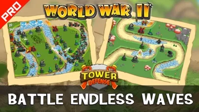 WWII Tower Defense PRO screenshot 1