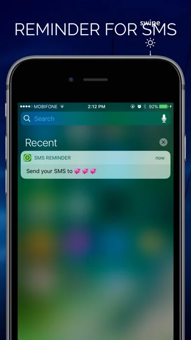 SMS Scheduler: sent text later screenshot 2