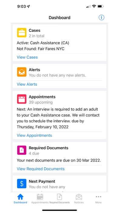 NYC ACCESS HRA screenshot 1