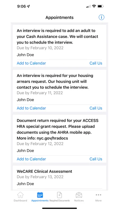 NYC ACCESS HRA screenshot 4