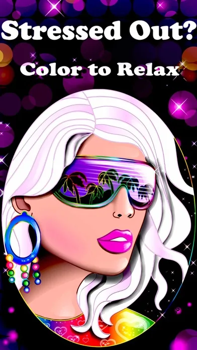 Stress Anxiety Relief Coloring screenshot 1