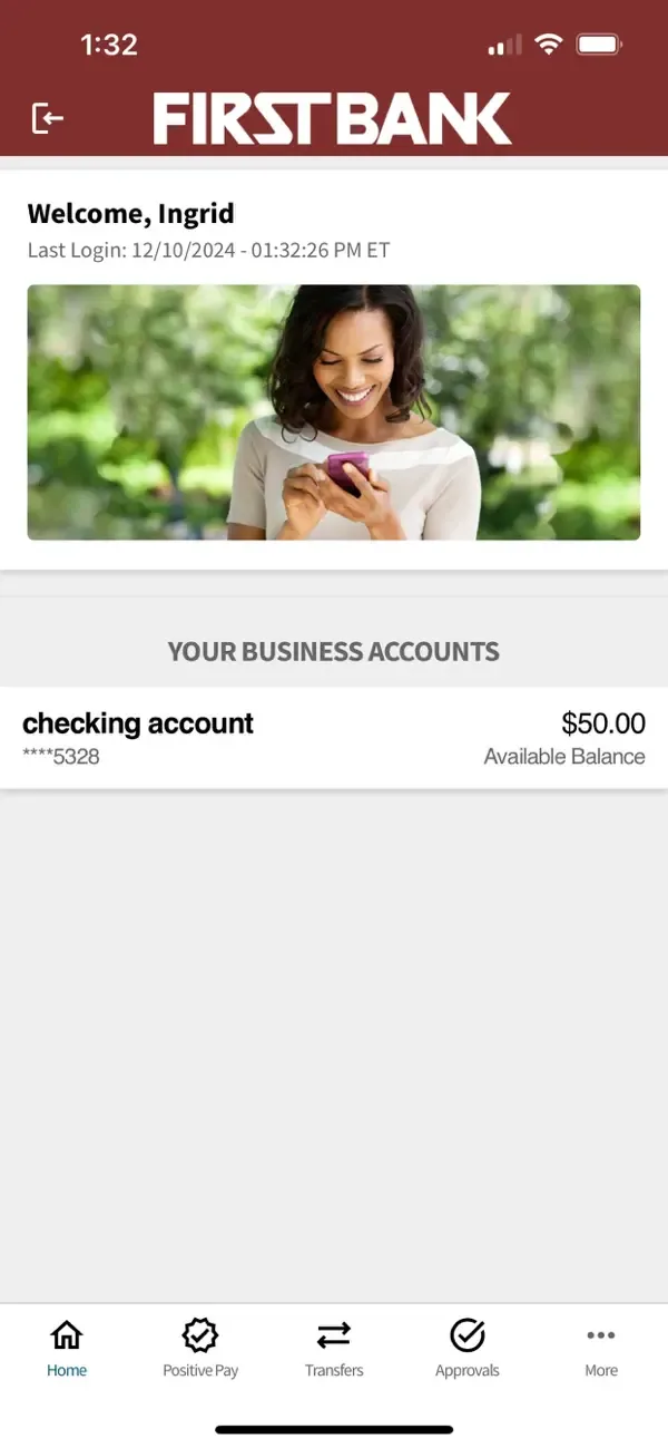 First Bank Biz To Go screenshot 1