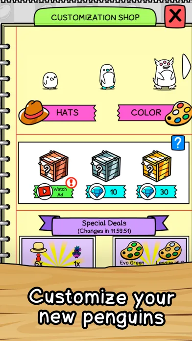 Penguin Merge Evolution screenshot 4