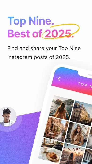 Top Nine for Instagram 2025 screenshot 1