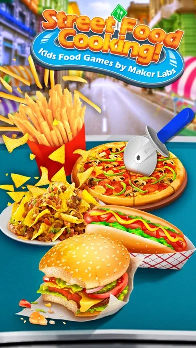 Food Games: Street Cooking screenshot 1