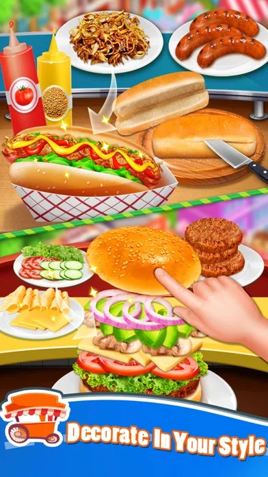 Food Games: Street Cooking screenshot 4