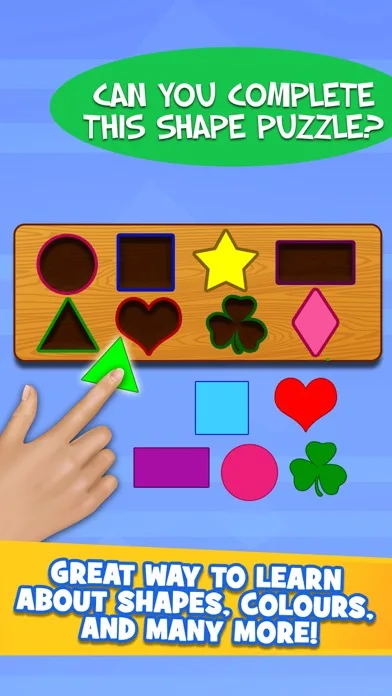 Kids ABC Shapes Toddler Learning Games Free screenshot 2