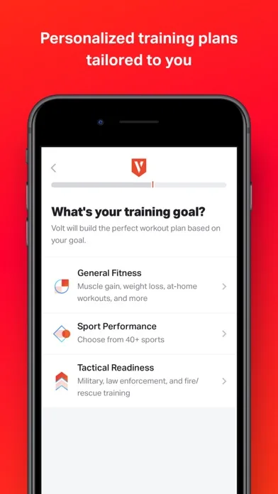 Volt: Gym & Home Workout Plans screenshot 2