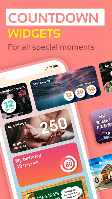 Countdown Widget Maker screenshot 1