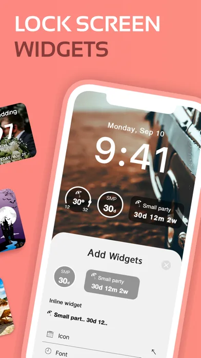 Countdown Widget Maker screenshot 2