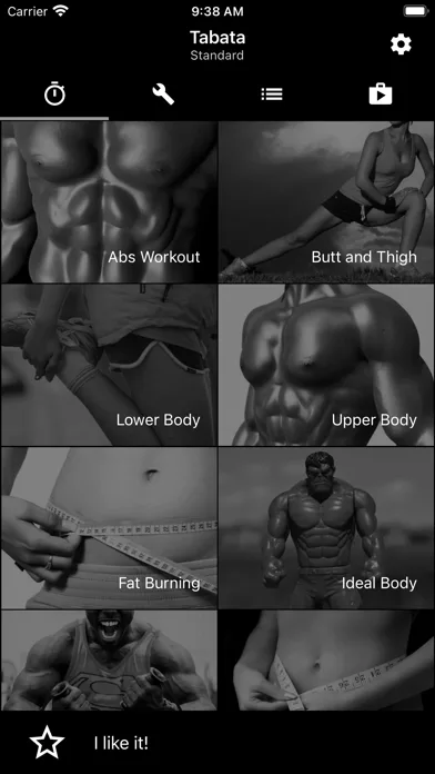 Tabata HIIT. Interval Training screenshot 1