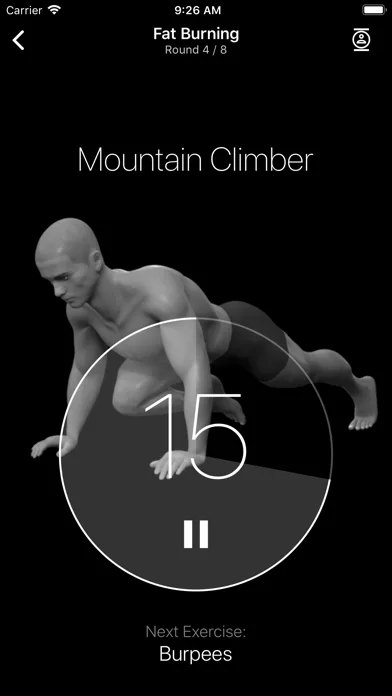 Tabata HIIT. Interval Training screenshot 3