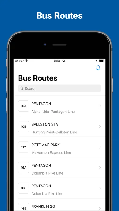 DC Metro & Bus – Schedules screenshot 1