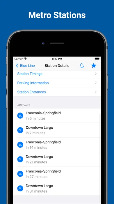 DC Metro & Bus – Schedules screenshot 5