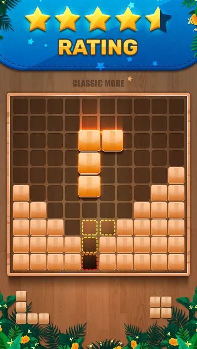 Wooden 100 Block Puzzle Game screenshot 5