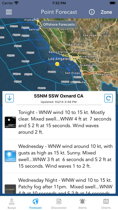 Marine Weather Forecast Pro screenshot 2